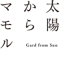 太陽からマモル
